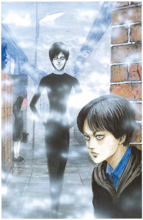 Junji Ito Artbook 2019 (Love Sick Dead) Junji Ito, Wall, Anime, Blue