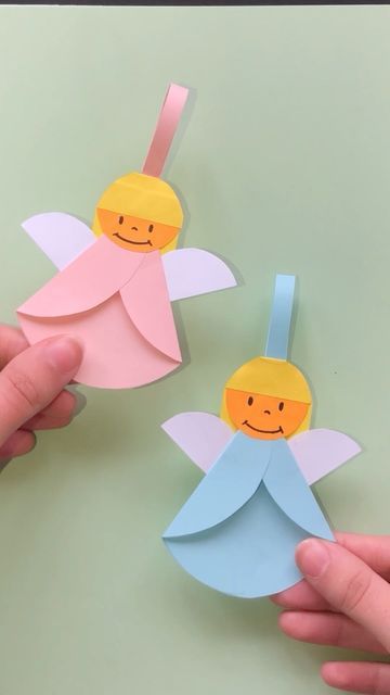 F A F I on Instagram: "😇🪽 . . #christmas #christmascrafts #paper crafts #diy #fyp #craftyfafi" Christmas Angel Crafts For Preschoolers, Angel Ornaments Diy Easy, Paper Angels Diy How To Make, Christmas Angel Crafts For Kids, Star Crafts For Kids, Angel Crafts For Kids, Paper Angels Diy, Angel Ornaments Diy, Christmas Angel Crafts