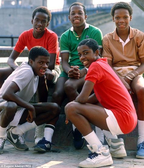 New Edition Back in the day: The boyband are pictured here in 1983, five years after they first formed Michael Bivins, Ralph Tresvant, Old School Music, Black Entertainment, Neo Soul, The Jacksons, Black Music, I Love Music, Soul Music