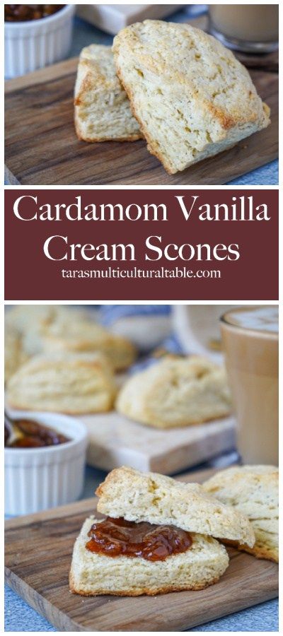 Scones Recipe No Heavy Cream, Easy Vanilla Scones, Scones And Tea, Tea Time Desserts Easy, Baking Recipes With Heavy Cream, Homemade Scones Easy, Vanilla Scones Recipe Easy, Large Batch Scones, Cream Cheese Scones Recipe Easy