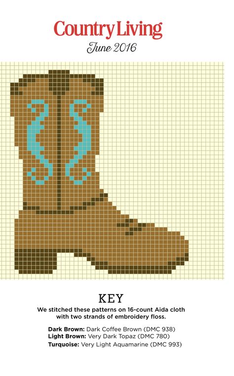 Cowboy Cross Stitch, Melt Beads, Botas Cowboy, Quilt As You Go, Melting Beads, Cross Stitching, Embroidery Floss, Mimosa, Plastic Canvas