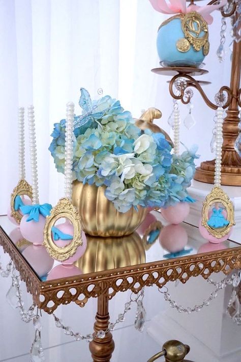 Cake pops from a Cinderella Birthday Party via Kara's Party Ideas | KarasPartyIdeas.com (6) Cinderella Party Theme, Cake Pops Ideas, Cinderella Birthday Party Ideas, Cinderella Baby Shower, Cinderella Quinceanera Themes, Cinderella Sweet 16, Cinderella Quinceanera, Cinderella Fairy Godmother, Cinderella Theme