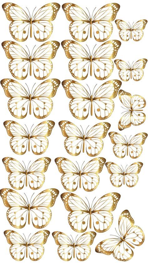 Topper Kupu Kupu, Butterfly Cupcake Toppers, Butterfly Cute, Photo Cake Topper, Diy Bouquet Wrap, Butterfly Cake Topper, Birthday Cake Topper Printable, Butterfly Template, Butterfly Printable