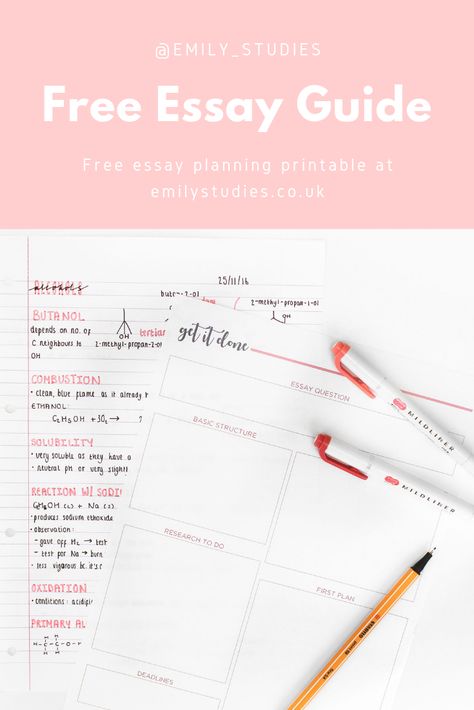 FREE essay planning printable to help tackle tough essays! Essay Plan Template, Revision Templates Free Printable, Essay Planning, Study Timetable, Writing A Thesis Statement, Essay Planner, Essay Plan, Study Printables, Study Essentials