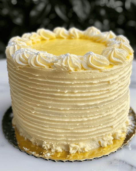 Lemon Velvet Cake: A Luscious Citrus Delight If you’re looking for a show-stopping dessert that combines the tangy zest of lemons with rich, velvety textures, this Lemon Velvet Cake is ... Read more Lemon Velvet Cake, Lemon Cream Cake, Lemon Buttercream Frosting, Lemon Curd Filling, Lemon Buttercream, Cream Cheese Eggs, Yellow Foods, Lemon Cream, Round Cake Pans