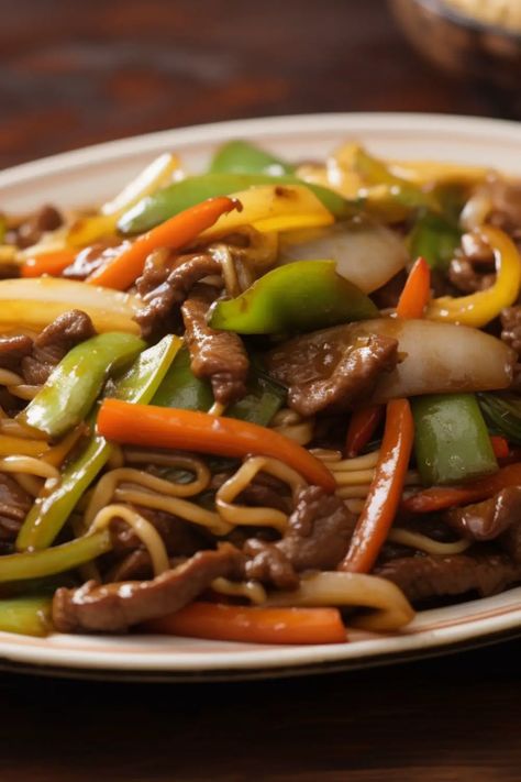 Old Fashioned Beef Chop Suey Recipe Beef Chop Suey Recipe, Chop Suey Recipe Chinese, Vegetable Chop Suey, Pork Chop Suey, Peper Steak, Chop Suey Recipe, Beef Chow Mein, Beef Chops, Homemade Chinese Food