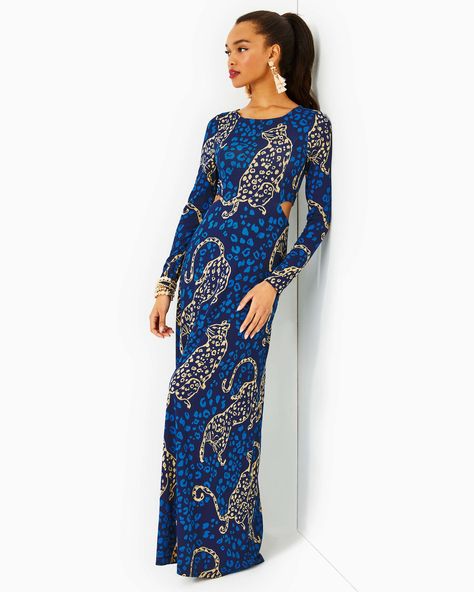 Stirling Maxi Dress | Lilly Pulitzer Maxi Shift Dress, Strapless Midi Dress, Sweater Gift, Cotton Maxi, Maxi Dress Cotton, Stirling, Elbow Sleeve, Long Sleeve Maxi, Elegant Accessories