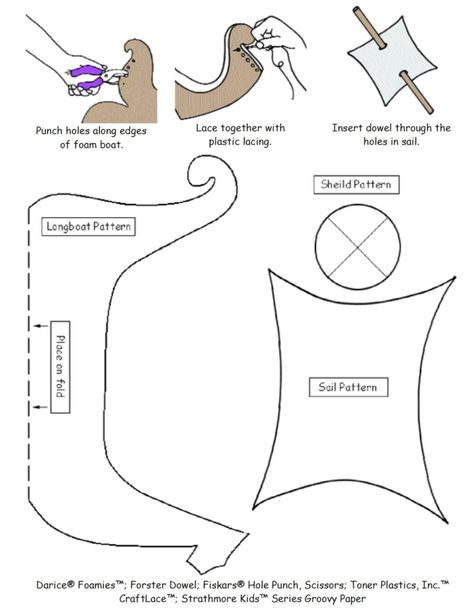 Viking Art Ideas Ks2, Viking Ship Template, Viking Crafts For Kids, Viking Projects School, Viking Ship Project, Cardboard Viking Ship Template, Diy Viking Ship Cardboard, Vikings For Kids, Viking Crafts