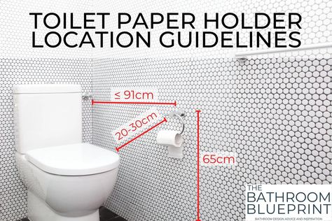 Toilet Paper Holder Placement, Bathroom Blueprints, Bathroom Measurements, Bathroom Toilet Paper Holder, Best Toilet Paper, Bathroom Toilet Paper, Toilet Paper Holder Wall, Bathroom Toilet Paper Holders, Diy Accent Wall