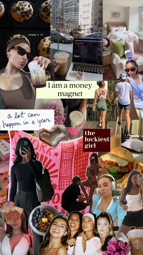 Life lately, post grad, 2024, mood board, 2024 mood board, cool girl aesthetic, nyc girl aesthetic, new job, manifest Nyc Girl Aesthetic, Cool Girl Aesthetic, Aesthetic Nyc, Post Grad, Nyc Girl, Life Lately, Money Magnet, Lucky Girl, New Job