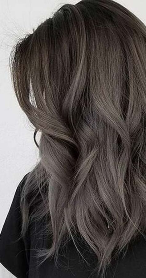 Cool Brown Hair, New Hair Color Trends, Ash Brown Hair Color, Ash Hair, Ash Hair Color, Ash Brown Hair, Trendy Hair Color, Ash Brown, Grey Hair Color