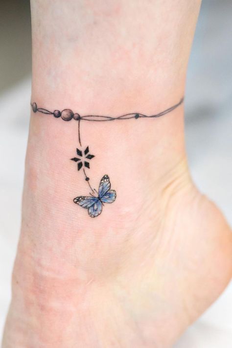 tattoo
tattoos
tattoo designs
tattoo ideas
tattoo artist
tattoo inspiration
tattoo art
tattoo ideas small
tattoos for woman
tattoo aesthetic
tattoos designs Ankle Bracelets Tattoos For Women, Anklet Tattoos For Women, Herz Tattoo Klein, Butterfly Ankle Tattoos, Cute Ankle Tattoos, Ankle Bracelet Tattoo, Ankle Tattoo Designs, Pola Tato, Ankle Tattoos For Women