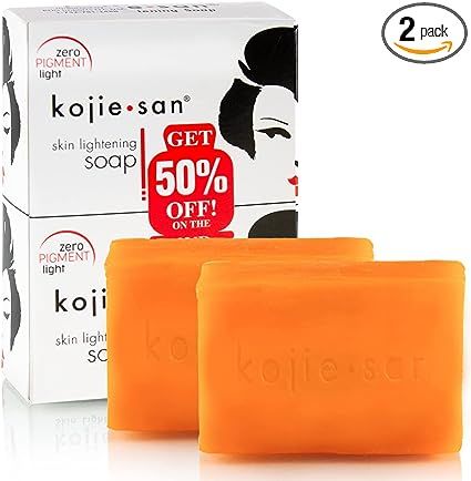 Kojie San Skin Lightening Kojic Acid Soap 135g, 2 Pack by Kojie San Kojie San, Brightening Soap, Skin Lightening Soap, Kojic Acid Soap, Smooth Glowing Skin, Japanese Wine, Prime Skin, Turmeric Soap, Skin Care Benefits