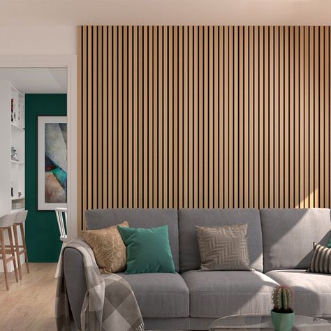 Product code   AWP0OK       Brand   Deanta       Colour   Oak       Finish   Fully Finished       Length   2400mm       Width   600mm       Thickness   21mm       Features   Sound-absorbing felt         Description   The brilliant range of  Immerse Acoustic premium wall panelling  are an ideal choice for those wanting to transform their interior into a place which has a more modern touch. This stylish modern wall panelling is exclusive to renowned manufacturerDeantaand has a striking appearance Acoustic Panelling, Doors And Floors, Veneer Panels, Wall Panelling, Board Covers, Oak Panels, Acoustic Wall Panels, Acoustic Wall, Decorative Wall Panels