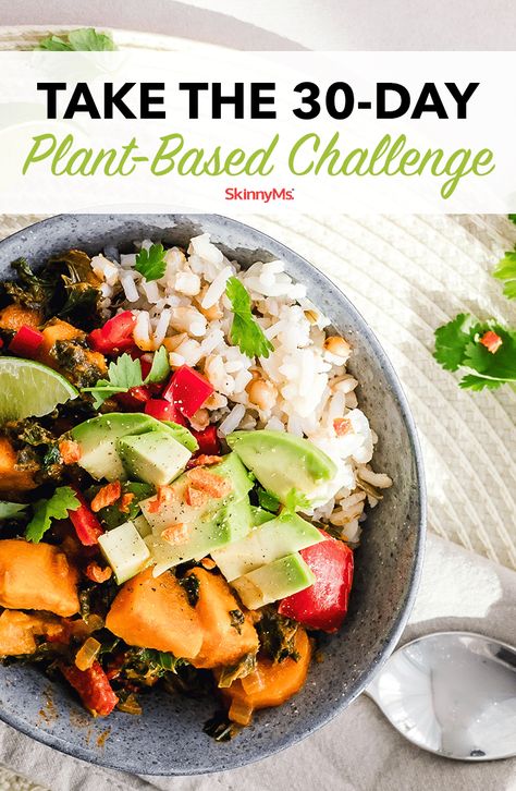 Diet Salad Recipes, Plant Based Diet Meals, Plant Based Diet Meal Plan, Plant Based Meal Planning, Plant Based Recipes Breakfast, Vegan Challenge, Plant Based Diet Recipes, Plant Based Whole Foods, Vegan Meal Prep