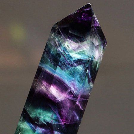 Product Description: Material:Natural Fluorite Quartz Crystal Quantity:1pc Style:Feng Shui Small Size:4 - 5cm / 1.57" - 1.96" Medium Size:5 - 7cm / 1.96" - 2.75" Large Size:7 - 9cm / 2.75" - 3.54" Features: 1. Made of 100% quartz crystal, Hand-polished process to make it more beautiful. 2. Each pure natural fluorite quartz crystal has its own unique lines. 3. Can help to eliminate the negative energy accumulation in the body and bring you good luck. 4. Fluorite crystals can be displayed for deco Stone Bar, Healing Wands, Green Gem, Amethyst Healing, Green Gems, Crystal Wand, Fluorite Crystal, Rainbow Fluorite, Gems And Minerals