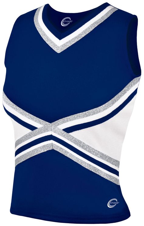 Chassé® Kick Shell Top - Omni Cheer Cheer Tops, Cheerleading Shirts, Blue Cheer, Cheer Athletics, Cheerleading Bows, Cheerleader Costume, Cheerleading Uniforms, Pom Pom Girl, Cheer Uniform