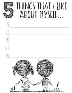 Free Printable Self Esteem Worksheets Download Self Esteem Worksheets, Self Esteem Activities, Education Positive, School Social Work, Counseling Activities, Mental Training, Character Education, My Self, School Counselor