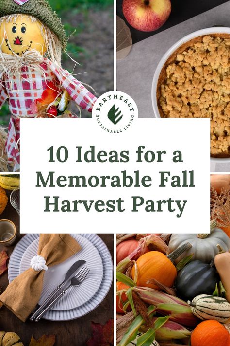 Fall offers an abundance of fresh fruit and vegetables begging to be picked, shared and eaten, making it the perfect time to gather with friends for a harvest party. From food to decor and entertainment for all ages, our harvest party guide is here to inspire your gathering with easy eco-friendly ideas. Backyard Fall Party, Gathering With Friends, Autumn Gardening, Friends Decor, Infused Lemonade, Veggie Kebabs, Fresh Fruit And Vegetables, Themed Party Ideas, Fall Harvest Party