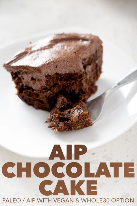 Chocolate Cake And Frosting, Aip Chocolate, Aip Cake, Skeleton Cake, Cake For Halloween, Autoimmune Diet Recipes, Aip Baking, Aip Diet Recipes, Autoimmune Recipes