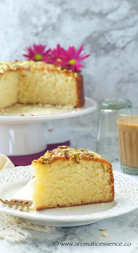 Indian Cake Recipe, Tea Time Cakes, Mawa Cake Recipe, Eggs Bake, Falooda Recipe, Silk Kurtis, Indian Cake, Basic Cake, Eggless Cake