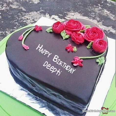 It's the best way to wish birthday to friends and relatives with their name on happy birthday images. Get happy birthday deepti cake images and share with your loved one. Happy Birthday Elizabeth, Delicious Holiday Desserts, Birthday Wishes For Kids, Birthday Wishes With Name, Happy Birthday Cake Images, Funny Birthday Cakes, Cake Name, Happy Birthday Celebration, Chocolate Cake Decoration