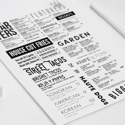 Menu Design for High-End Sports Bar Menu contest winning#design#menu#joshua Catering Menu Design, Brisket Tacos, Sport Bar, Grilling Menu, Bar And Grill, Catering Menu, Backgrounds Wallpapers, Bar Menu, Contest Winning