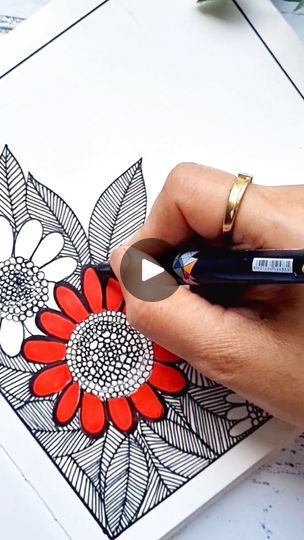 Mindfulness art/colour full flower art/
.
.
#namrataart07 #reelsfb #mindfulness #virals | By Blooming_brushstokesFacebook Marker Ideas, Mindfulness Art, Colour Full, Art Colour, Doodle Art Journals, Zen Doodle Art, Paint Pouring, Flower Doodles, Zen Doodle