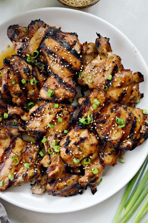 Grilled Sesame Chicken Chicken On Grill, Sesame Marinade, Toasted Cashews, Chicken On The Grill, Chili Garlic Paste, Chicken Breast Cutlet, Sesame Chicken Recipe, Weeknight Dinner Recipes Easy, Sesame Chicken