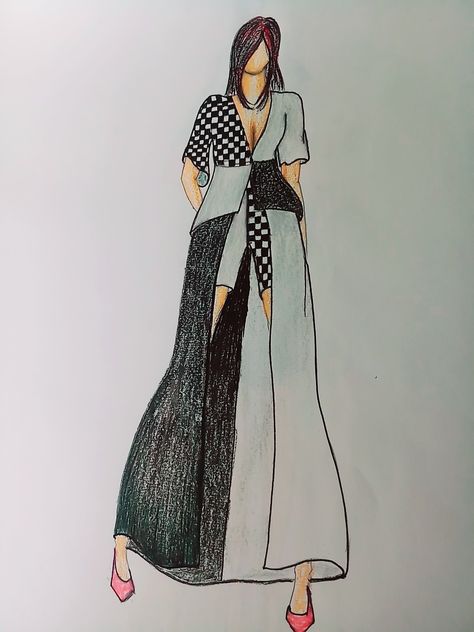 Chess Inspired Fashion, Chess Black And White, Fashion Sketching, Inspiration Dress, Inspired Fashion, Fashion Sketches, Chess, Fashion Illustration, Style Inspiration