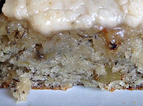 Banana Bread Bars With Brown Butter Frosting | Just A Pinch Recipes Brown Butter Frosting Recipe, Banana Bread Bars, Banana Bread Brownies, Brown Butter Frosting, Banana Bars, Butter Frosting, Best Banana Bread, Banana Recipes, Yummy Sweets