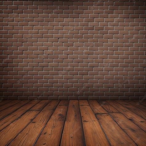 Brick Interior Wall, Brick Interior, Photo Room, A Brick Wall, Wooden Floor, Interior Wall, Wooden Flooring, Interior Walls, Brick Wall