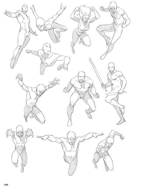 Superhero Poses Drawing, Superhero Anatomy, Sketch Action Poses, Superhero Poses, Animation Drawing Sketches, Action Pose Reference, Human Anatomy Drawing, Anime Drawing Books, Human Anatomy Art