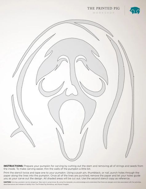 Chucky Pumpkin Stencil, Easy Ghostface Pumpkin Carving, Ghost Busters Pumpkin Stencil, Ghost Face Jack O Lantern, Scream Pumpkin Carving Stencil, Ghostface Pumpkin Stencil, Pumpkin Carving Scream Face, Ghostface Jack O Lantern, Ghost Face Pumpkin Stencil