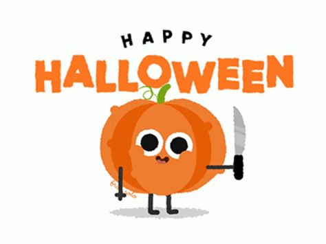 Happy Halloween Pumpkin GIF - HappyHalloween Pumpkin Carve - Discover & Share GIFs Happy Halloween Gif, Halloween Live Wallpaper, Halloween Food Decorations, Smile Gif, Halloween Gif, Halloween Pumpkins Carvings, Halloween Images, Halloween 2017, Halloween Backgrounds