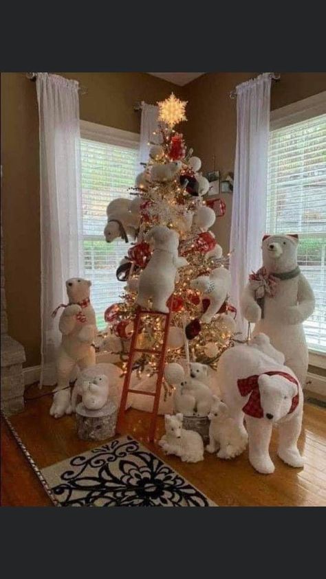 Snow Bears, Easy Thanksgiving Table Decor, Thanksgiving Table Decor Ideas, Fall Feast, Holiday Decor Ideas, Thanksgiving Table Decor, Christmas Tree Decorating Themes, Table Decor Ideas, Creative Christmas Trees