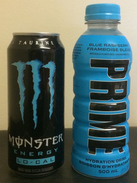 Blue Prime & Monster. Blue Prime, Blue Monster, Monster Energy Drink, Cat 2, Energy Drink, Monster Energy, Energy Drinks, Diet, Energy