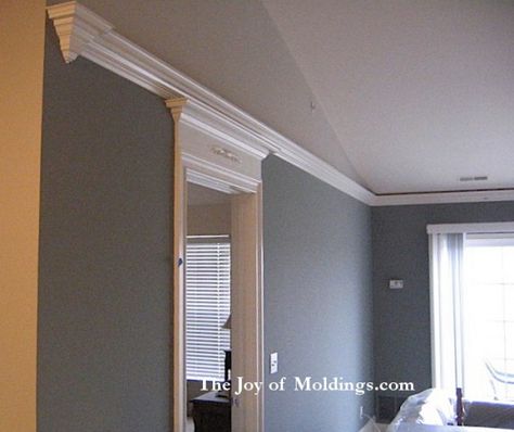 crown molding vaulted ceilings | How to Make a Crown Molding Finial Return | The Joy of Moldings Piano Alcove, Paint Ceiling Beams, Crown Molding Vaulted Ceiling, Ceiling Crown, Vaulted Ceiling Bedroom, Paint Ceiling, Antique Dining Rooms, Ceiling Crown Molding, Molding Ceiling