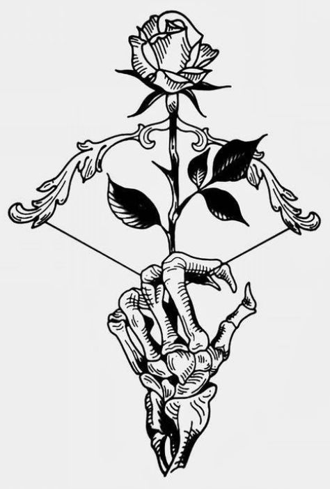 Designer Tattoo Ideas, Designer Tattoo, Tattoo Designer, Skeleton Tattoo, Tattoo Outline Drawing, Bow Tattoo, Tattoo Hand, Spooky Tattoos, Gothic Tattoo