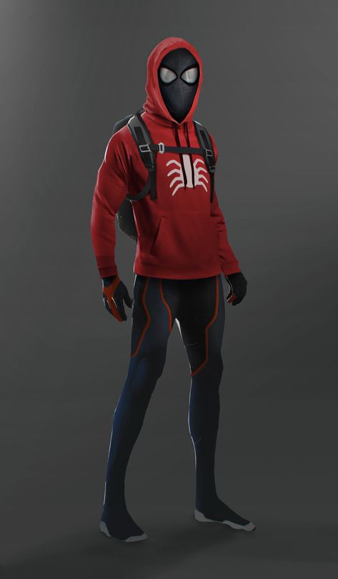 ArtStation - Spider-Man Suit Design fan art, Francis Lafleche Spiderman Suit, Spider Man Suit, Spiderman Suits, Super Suit, Spiderman Costume, Miles Morales Spiderman, Man Suit, Spiderman Artwork, Marvel Fan Art