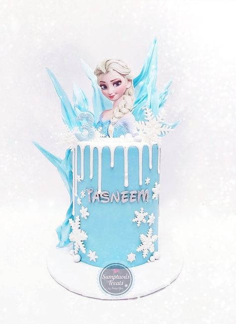 Elsa And Anna Cake Topper Printable, Elsa And Anna Cake Topper, Elsa And Anna Cake, Cake Rice Paper, Frozen Theme Party Decorations, Frozen Birthday Party Cake, Frozen Themed Birthday Cake, Elsa Cake Frozen, Anna Cake