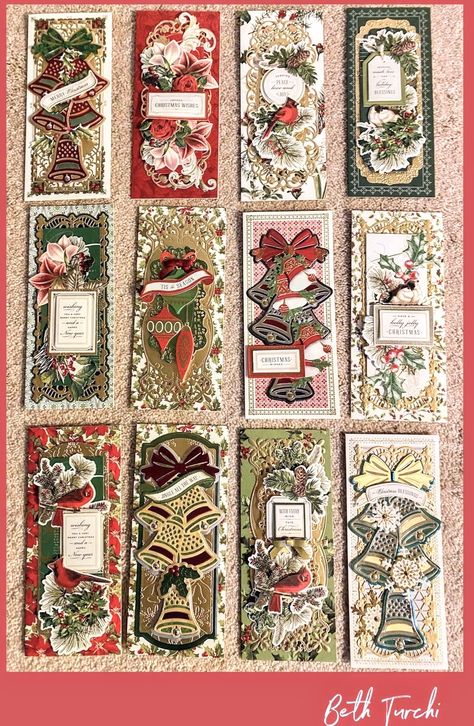 Anna Griffin Christmas Cards Ideas, Beth Turchi, Slimline Christmas Cards, Anna Griffin Christmas Cards, Anna Griffin Christmas, Slimline Cards, Anna Griffin Cards, Anna Griffin, Christmas Card Design