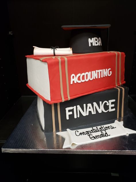 Accounting Graduation Cakes, Simple Cake Designs, Milk Cake, Chartered Accountant, Graduation Cake, Accounting And Finance, Graduation Cakes, Risk Management, Easy Cake