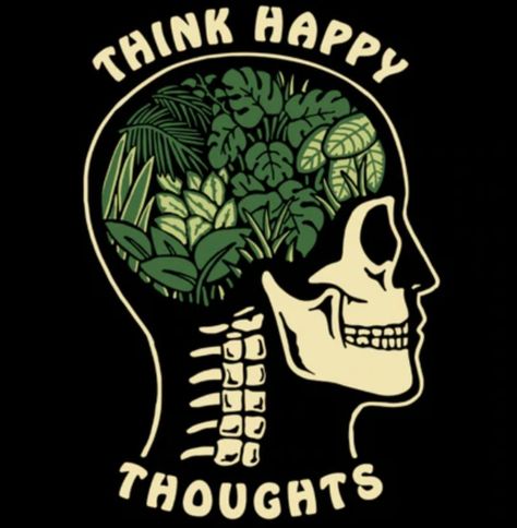 Satanic Clothing, Occult Clothing, Gothic Shop, Think Happy Thoughts, Shirt Print Design, Plant Mom, Happy Thoughts, Skull Art, For Lovers