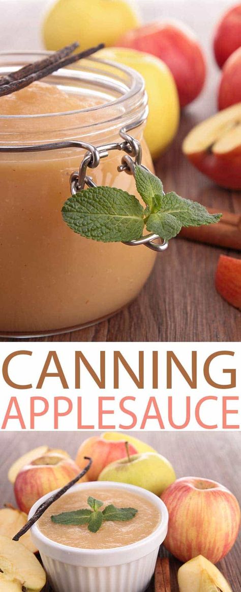 How To Can Applesauce, Applesauce Recipes Canning, Can Applesauce, Easy Applesauce, Meals To Try, Canning Applesauce, Canned Applesauce, Skill To Learn, Clean Desserts