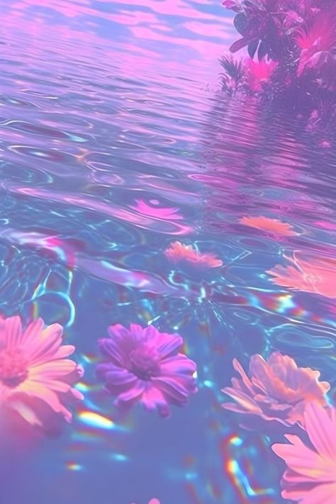 #Pink #flowers #ocean #water #pretty #aesthetic #beautiful Pink Underwater Aesthetic, Mermaidcore Wallpaper, Faerie Wallpaper, Seapunk Aesthetic, Pink Mermaid Aesthetic, Mermaidcore Aesthetic, Underwater Flowers, Underwater Wallpaper, Gacha Backgrounds