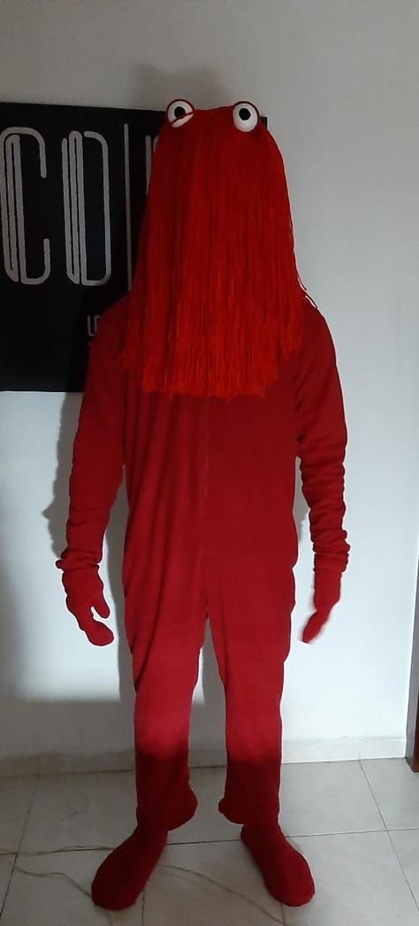 Red guy Red Guy Dhmis, Red Head Halloween Costumes, Michel Afton, Dont Hug Me Im Scared, Easy Cosplay, Eddsworld Memes, Red Guy, Devil Costume, Red Costume