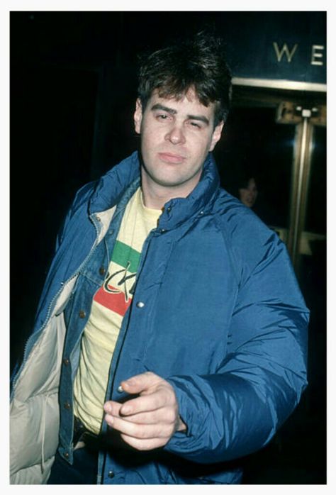 Young Dan Aykroyd, Dan Aykroyd 70s, Dan Aykroyd Ghostbusters, Dan Conner, Ron Galella, Ray Stantz, Rockefeller Plaza, Dan Aykroyd, Ghostbusters 1984