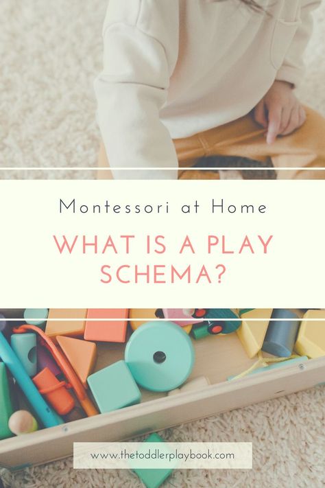 Montessori at Home: What Is A Play Schema? Throwing Schema Activities, Schema Play, Play Schemas, Practical Life Activities For Toddlers, Playroom Ideas Montessori, Montessori Shelf Ideas, Montessori Outdoor, Montessori Playroom Ideas, Montessori Toddler Bedroom