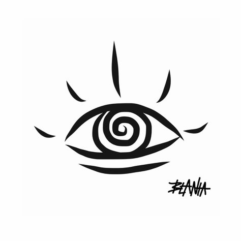 Hypnotic Eyes Drawing, Hypnosis Tattoo, Hypnotic Tattoo, Eye Tattoo, Zen Doodle, First Tattoo, Eye Drawing, Tattoo Drawings, Cool Tattoos